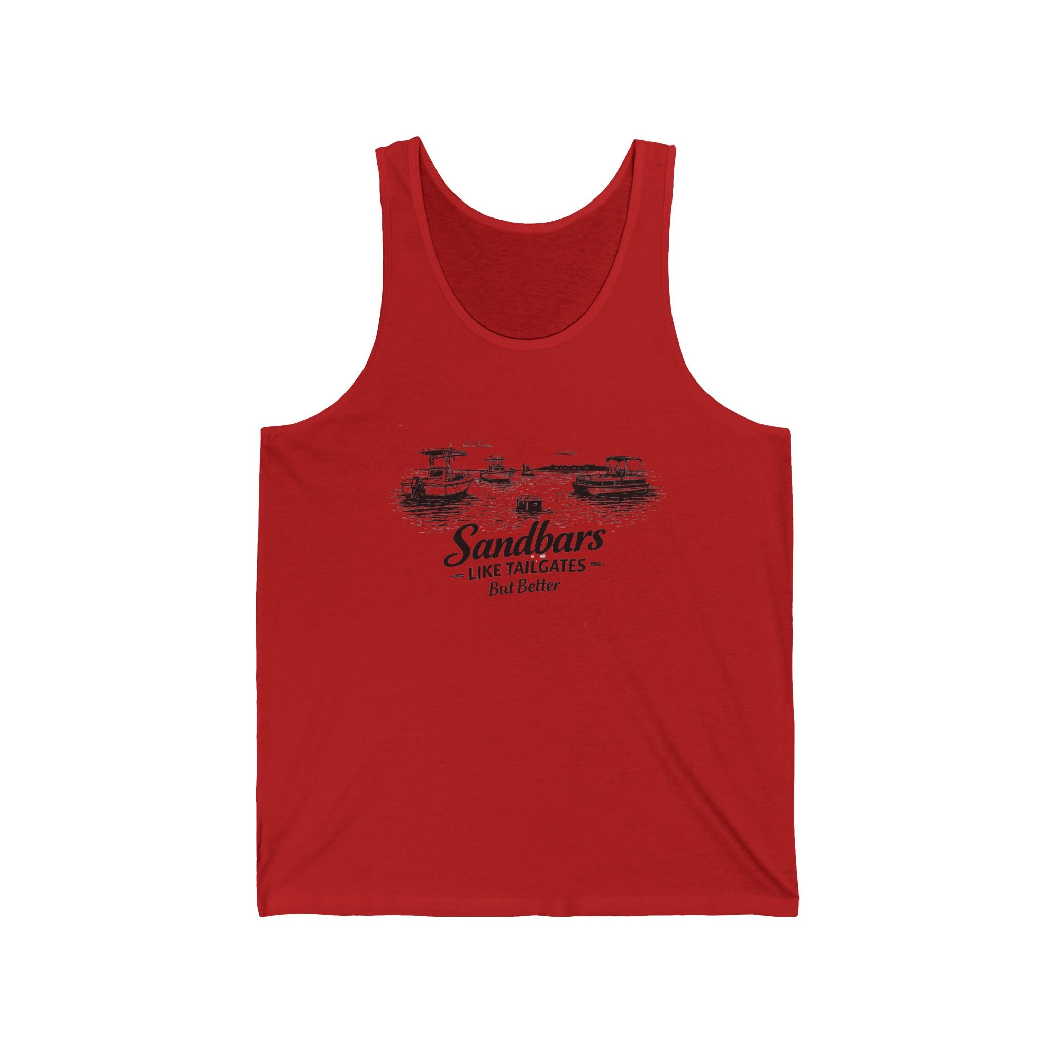 Sandbars Like Tailgates Tank Top