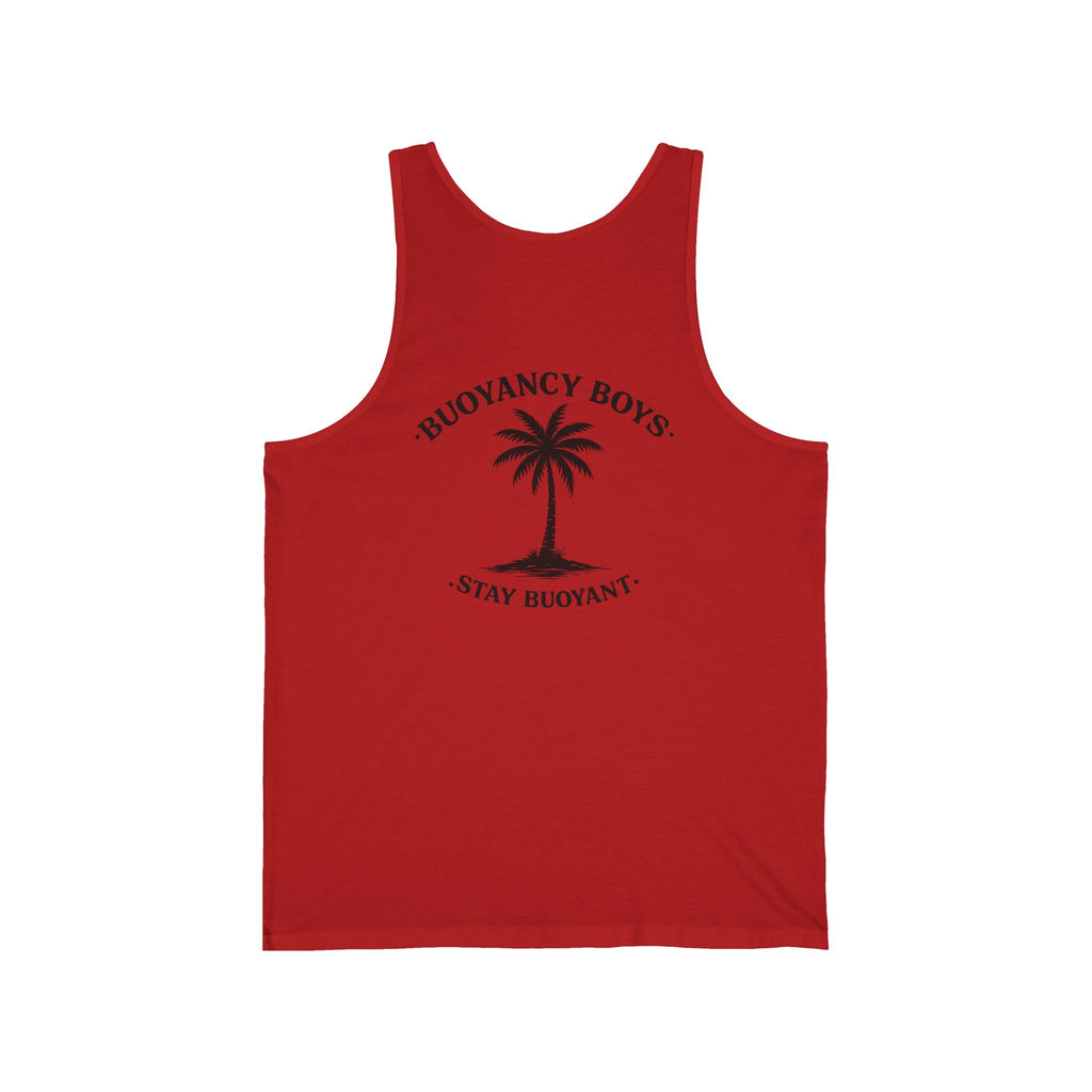 Buoyancy Boys Palm Tree Tank Top — Branded Beach Muscle Tee