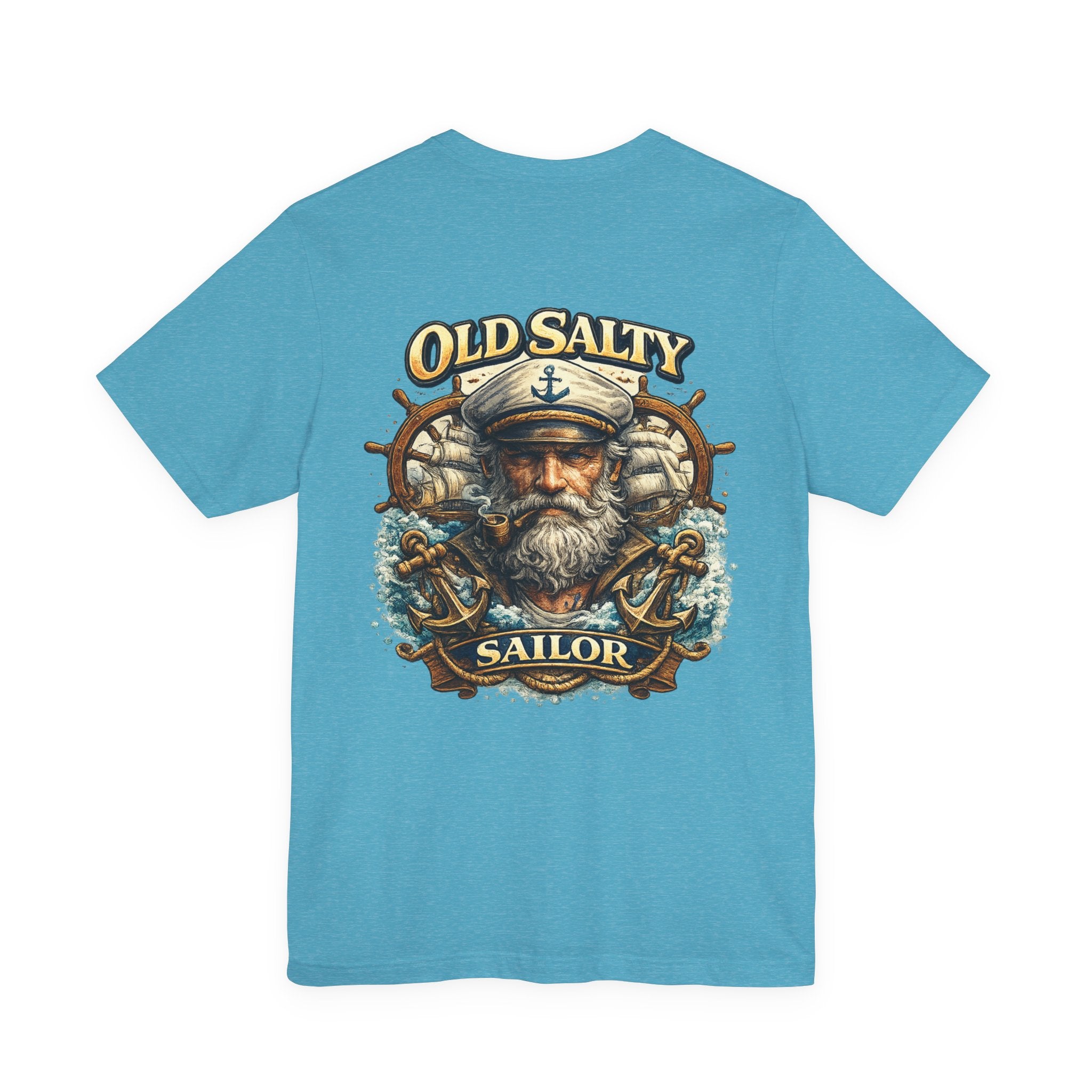 Old Salty Sailor T-Shirt — Vintage Fisherman Graphic Tee