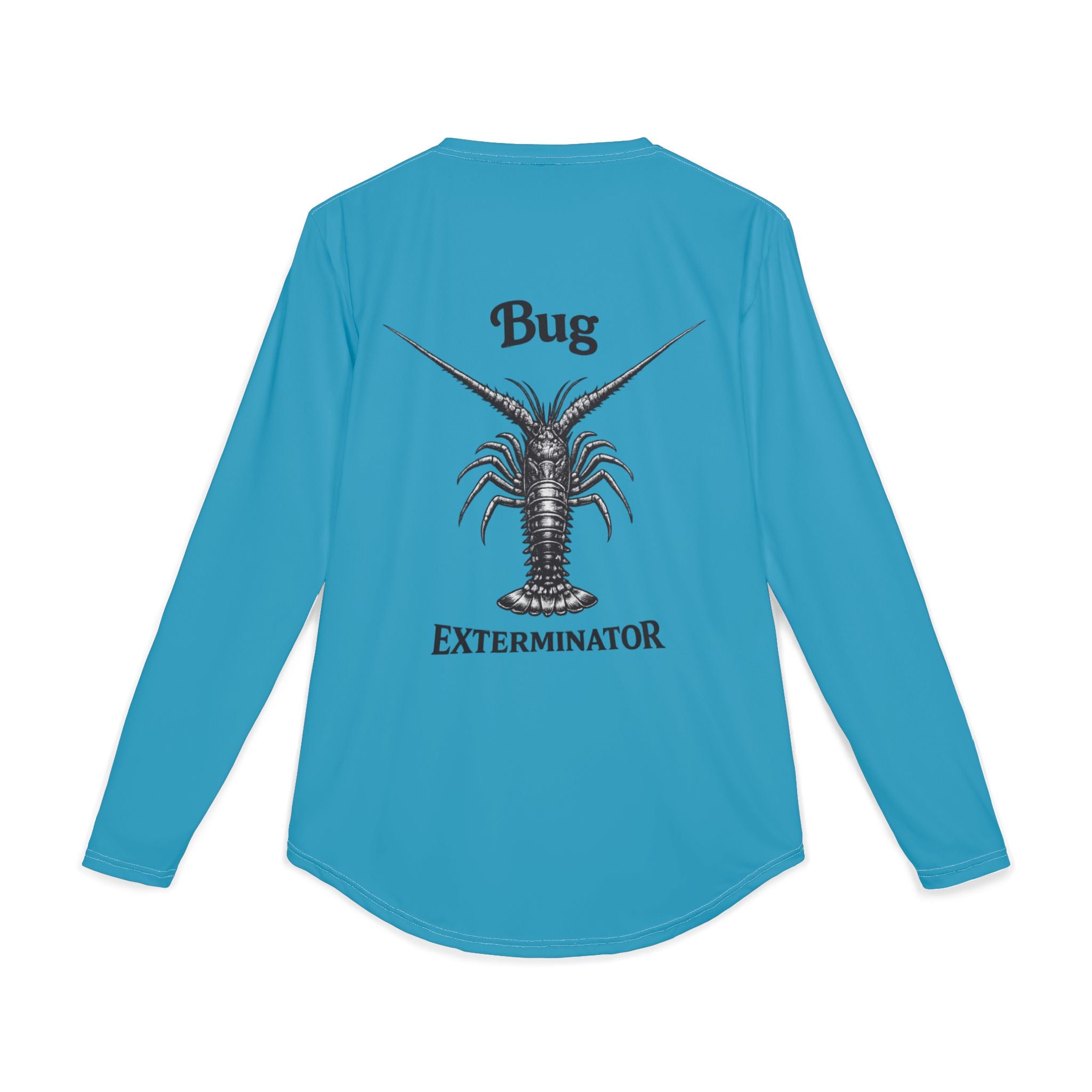 Bug Exterminator Spiny Lobster Fishing Shirt — UV Protection Long Sleeve