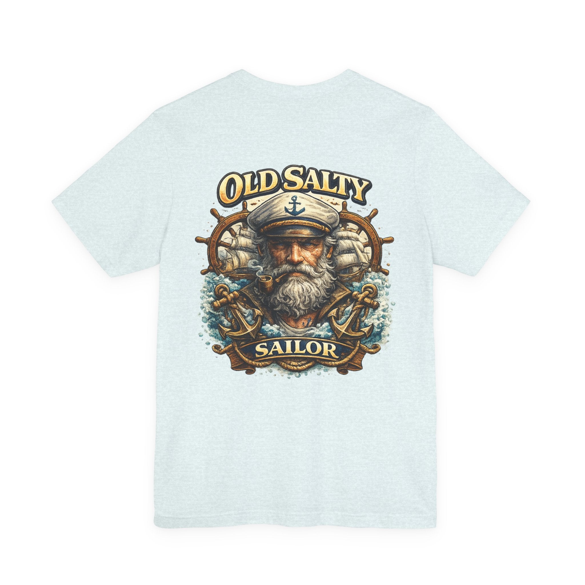 Old Salty Sailor T-Shirt — Vintage Fisherman Graphic Tee