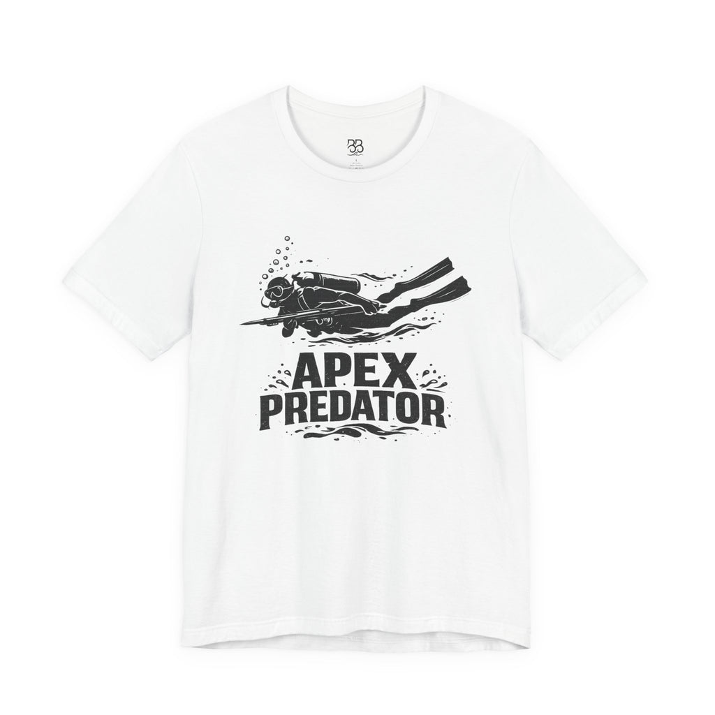 Apex Predator Spearfishing Tee — Spear Fisherman Underwater Graphic Shirt