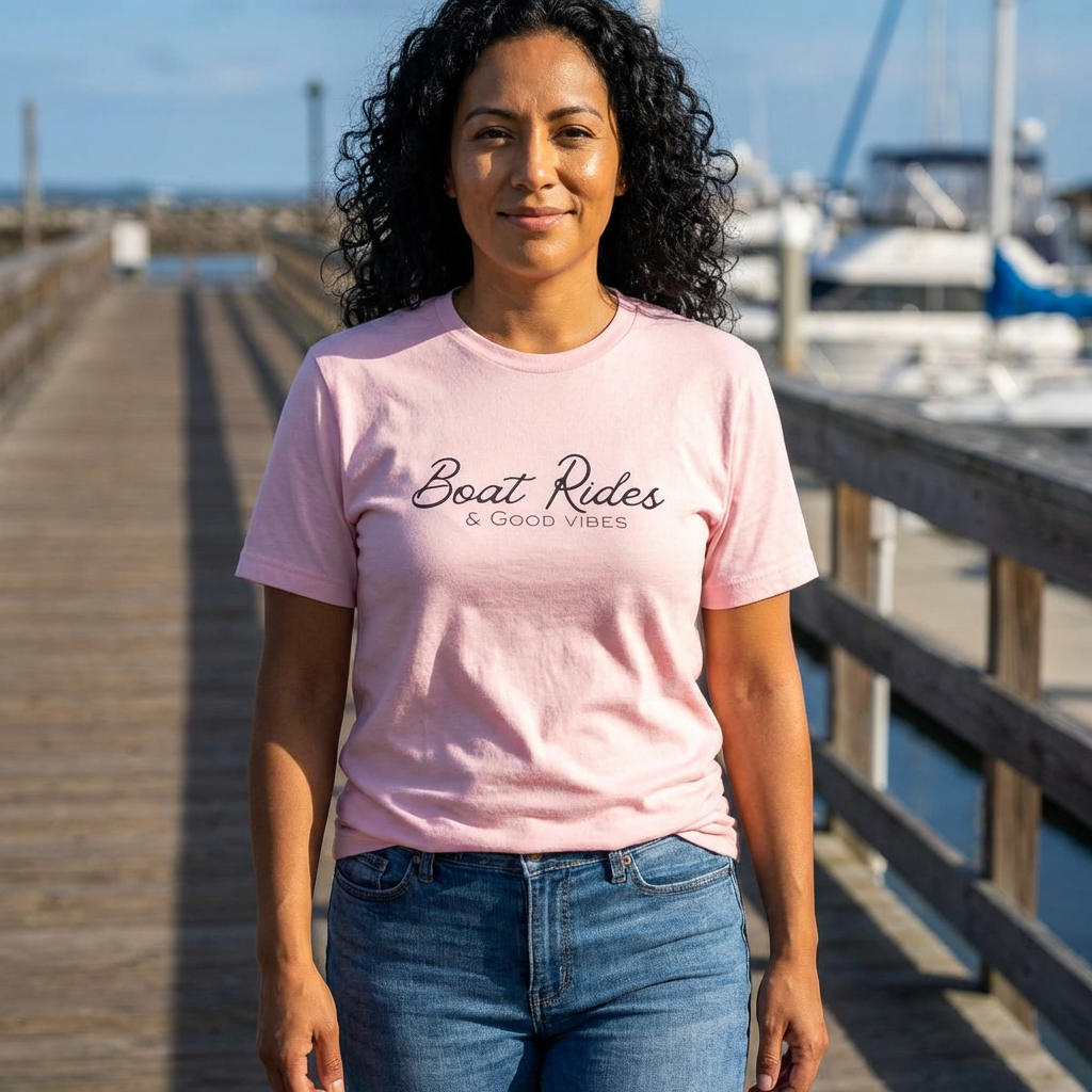 Boat Rides & Good Vibes T-Shirt