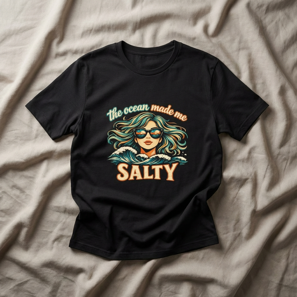 Ocean Made Me Salty Tee
