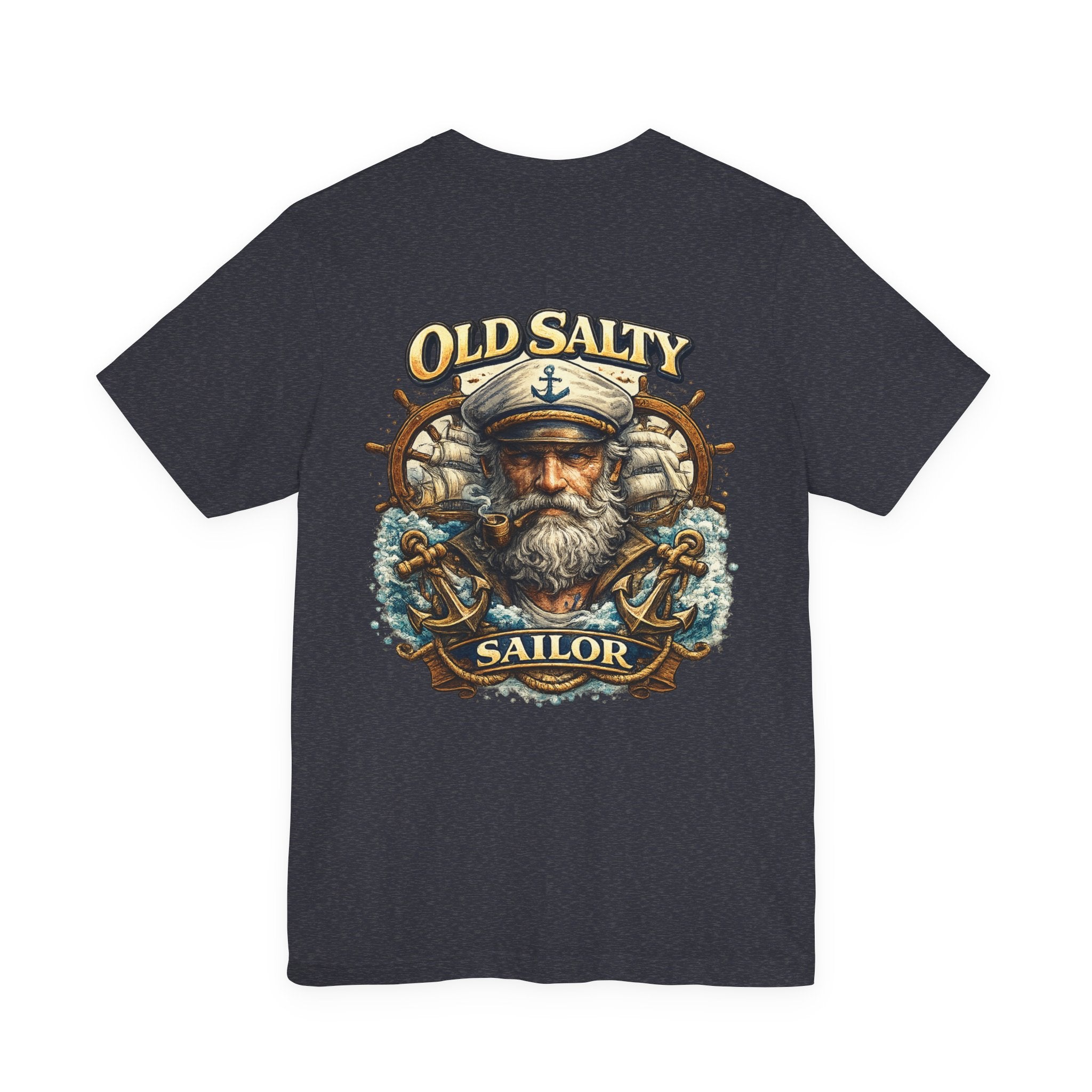 Old Salty Sailor T-Shirt — Vintage Fisherman Graphic Tee