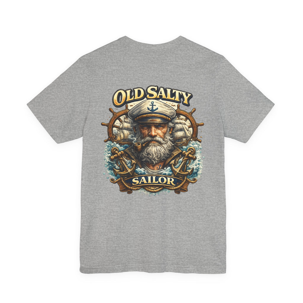 Old Salty Sailor T-Shirt — Vintage Fisherman Graphic Tee