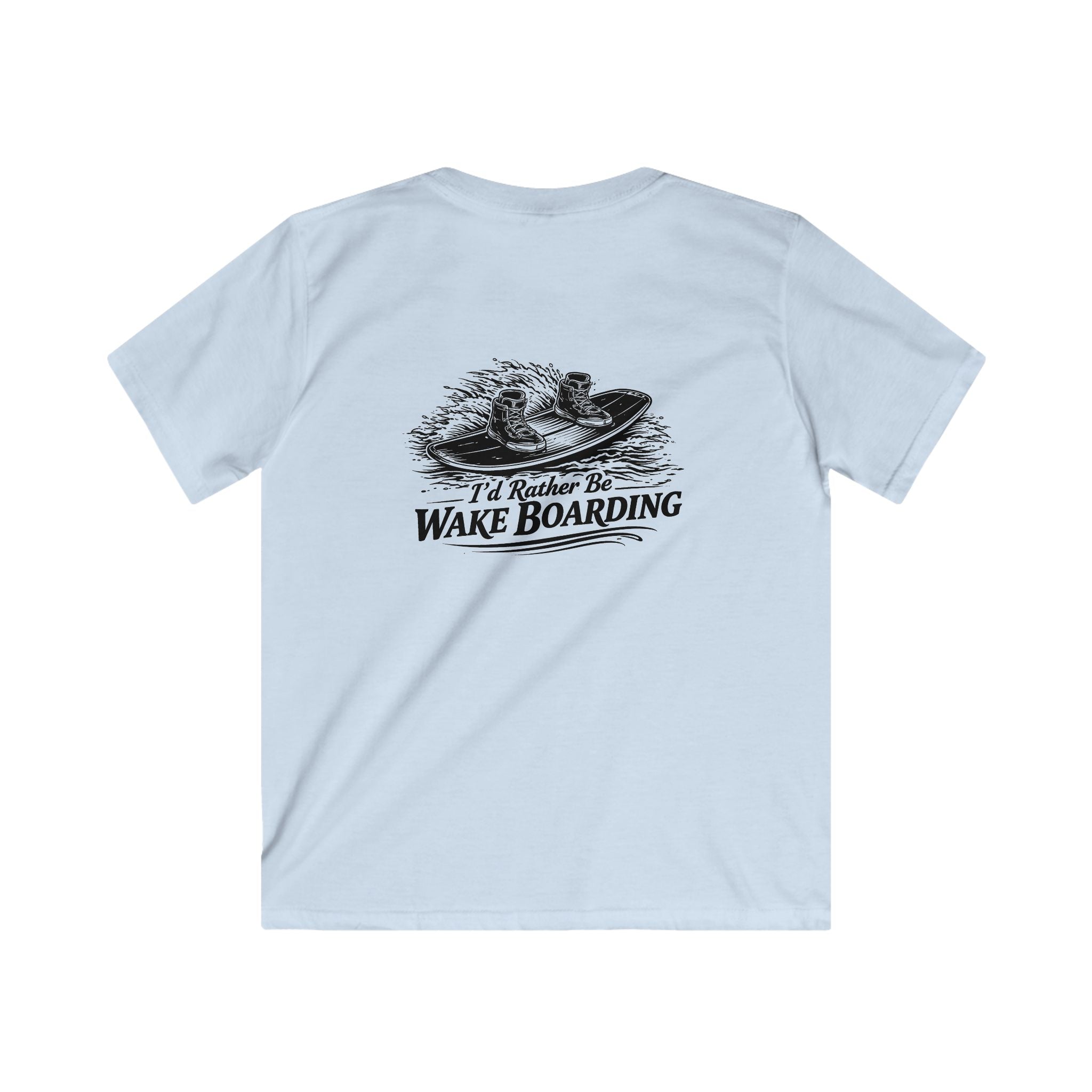 "I'd Rather Be Wakeboarding" Youth Tee