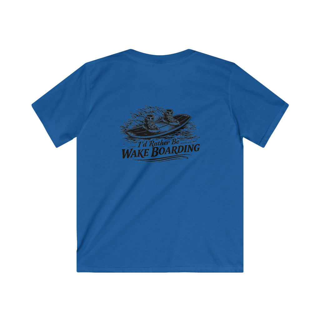 "I'd Rather Be Wakeboarding" Youth Tee