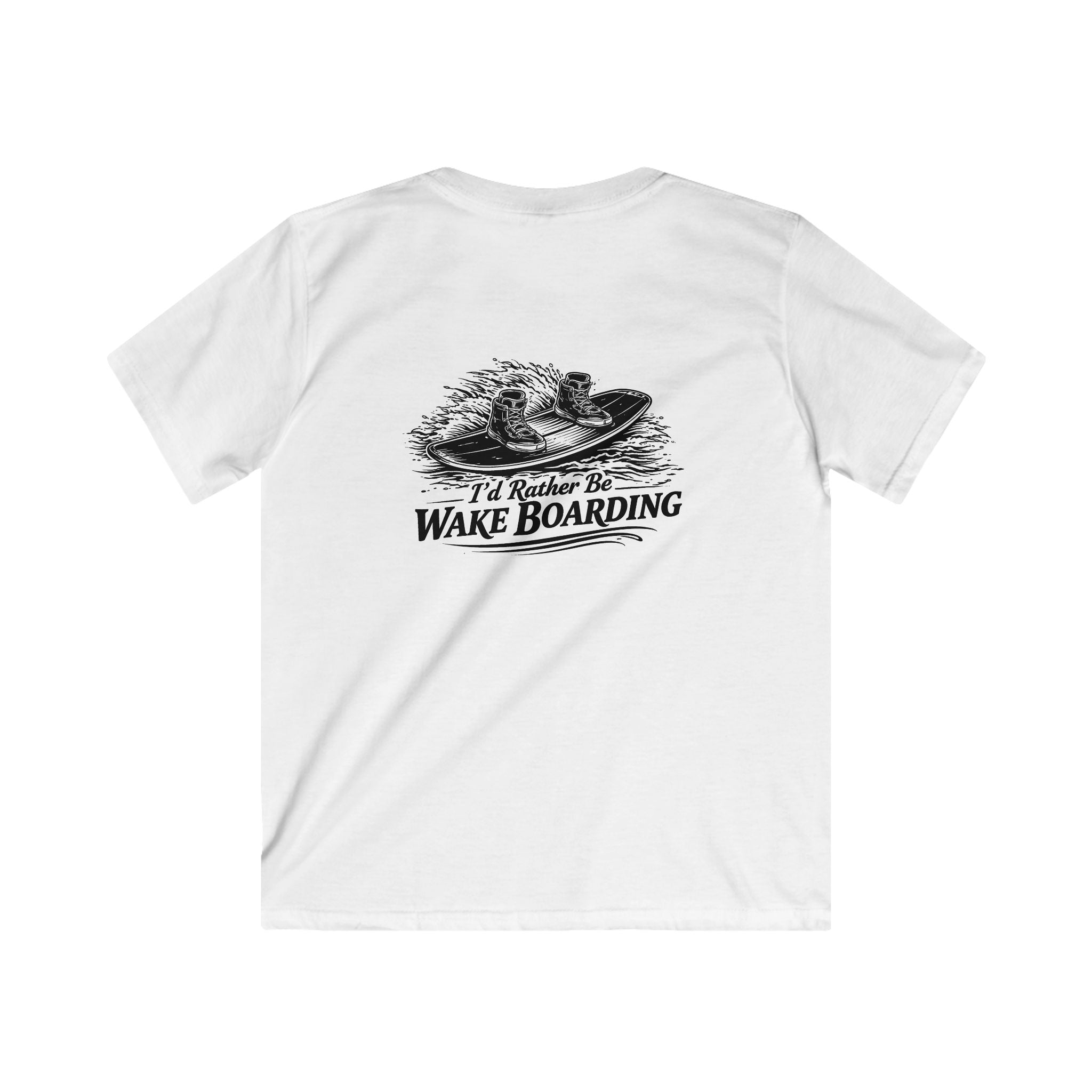 "I'd Rather Be Wakeboarding" Youth Tee