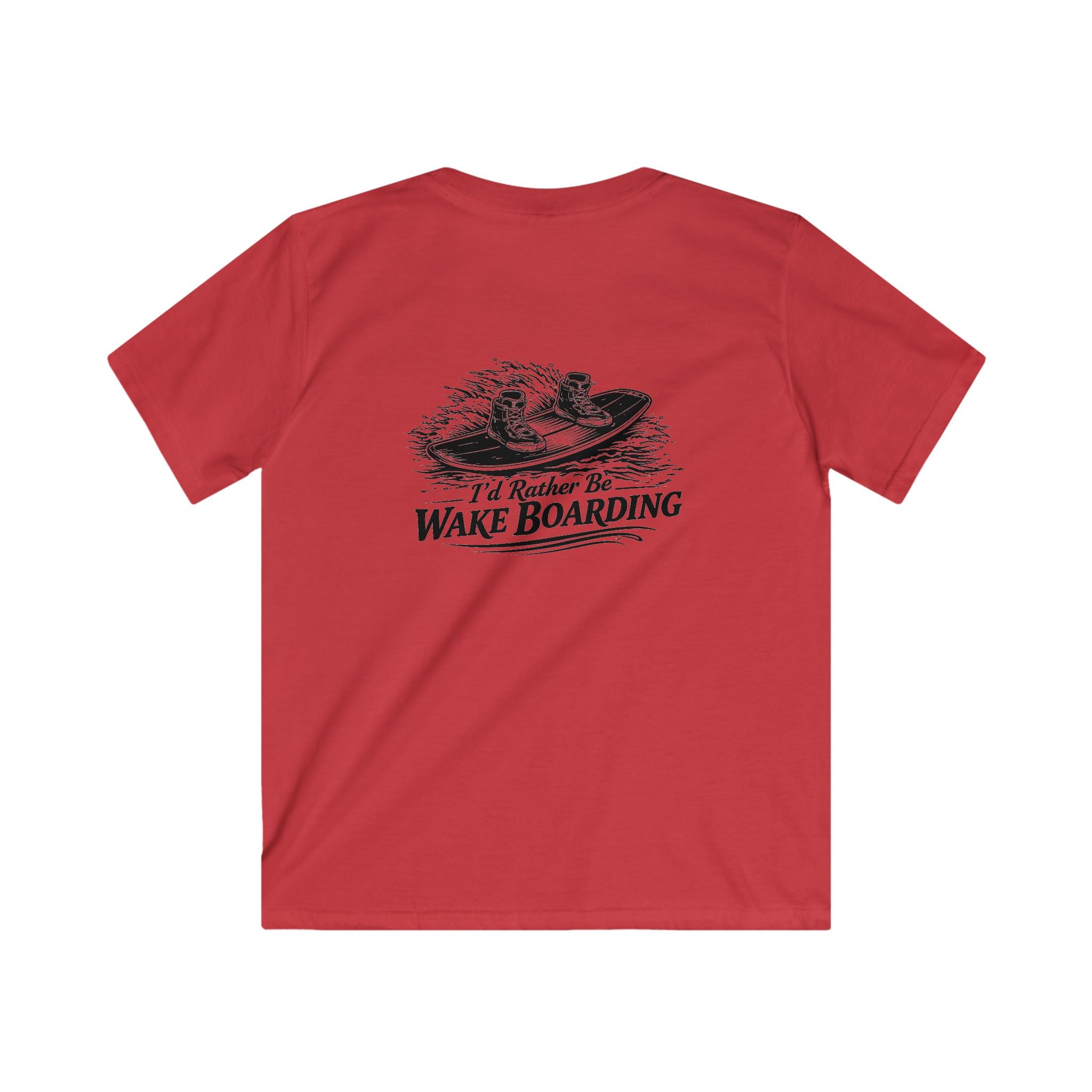 "I'd Rather Be Wakeboarding" Youth Tee