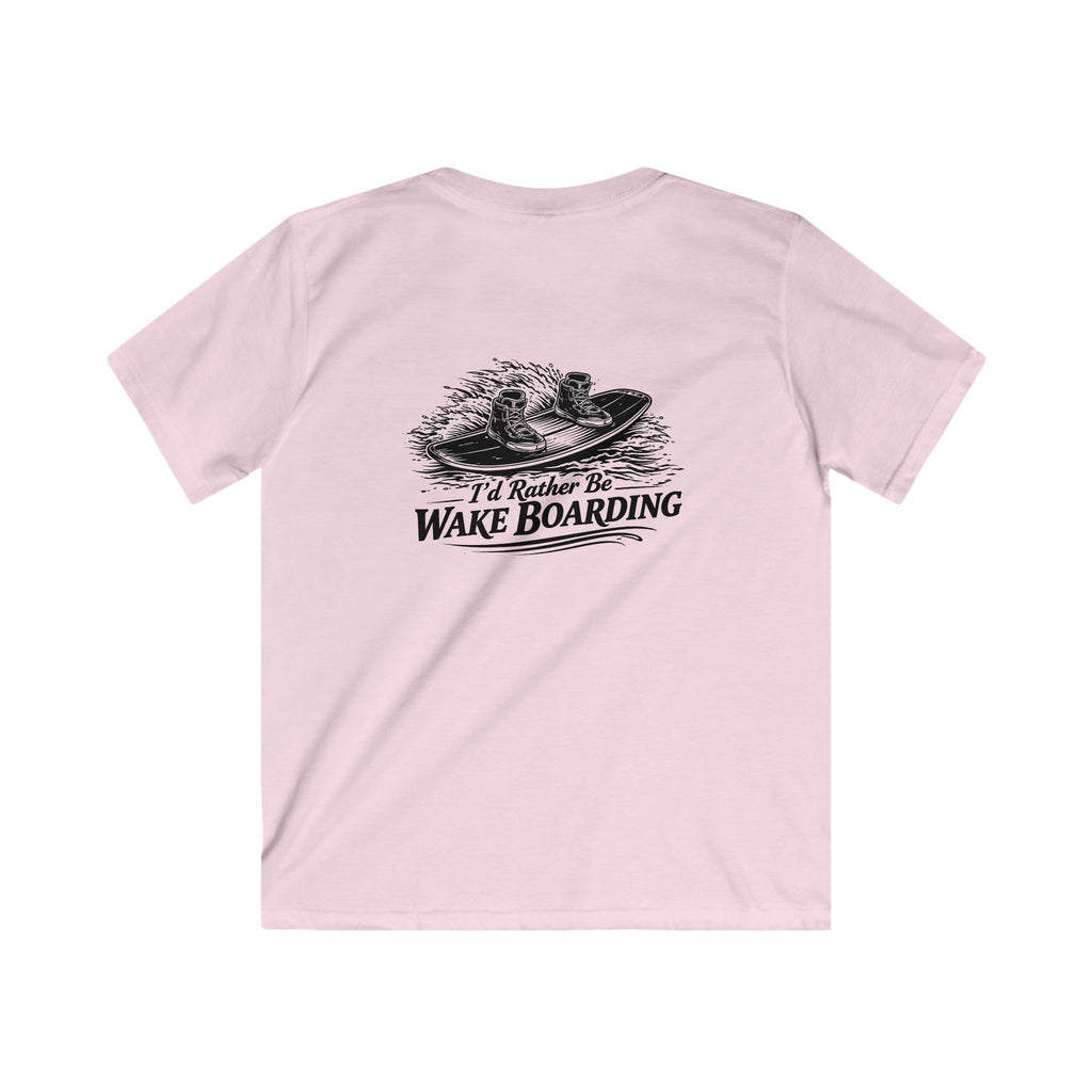 "I'd Rather Be Wakeboarding" Youth Tee