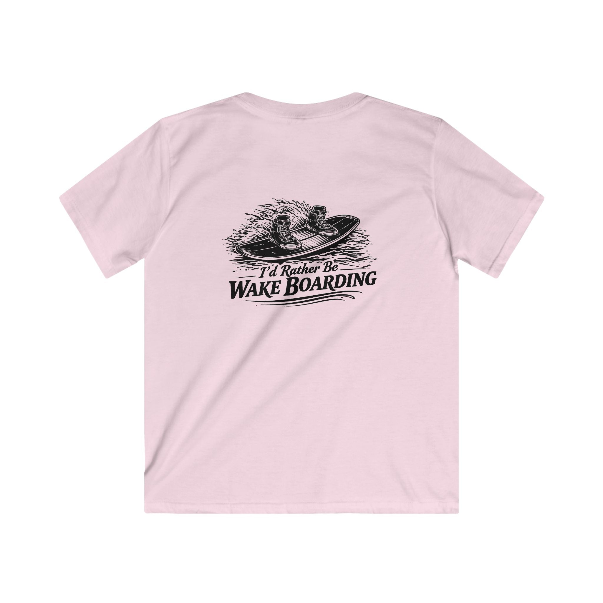 "I'd Rather Be Wakeboarding" Youth Tee