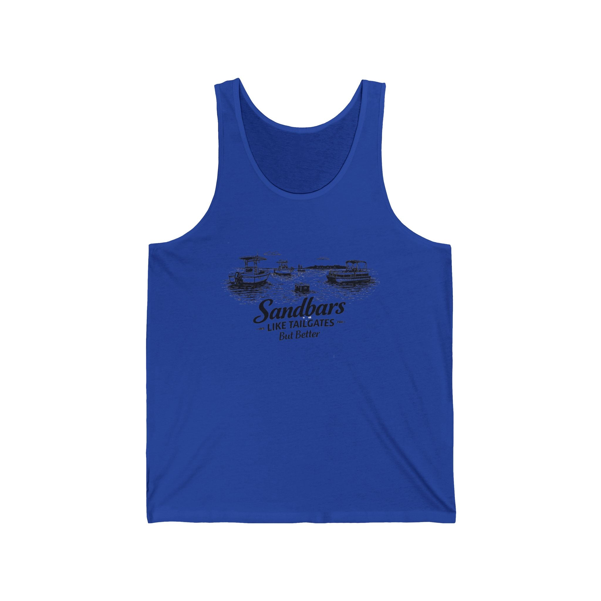Sandbars Like Tailgates Tank Top
