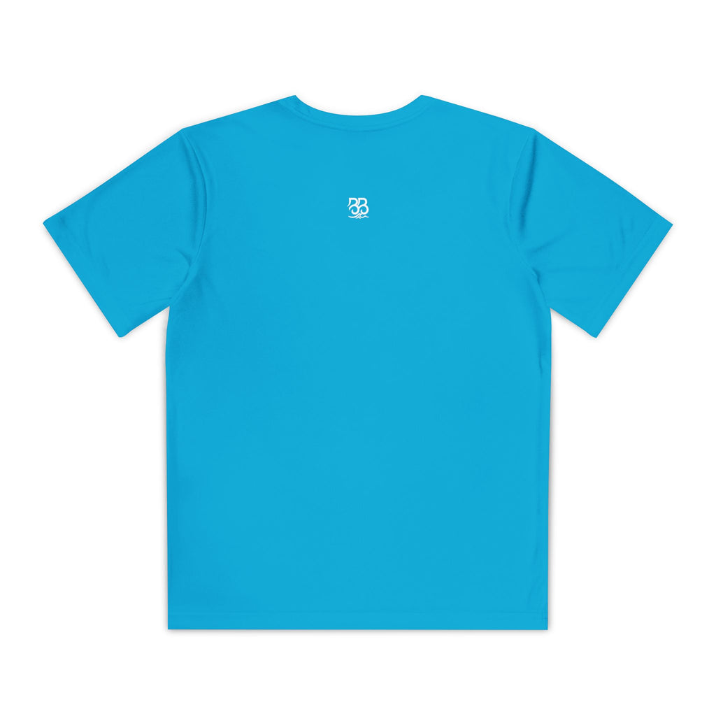 Keep Calm and Skim On Youth Moisture Wicking Tee