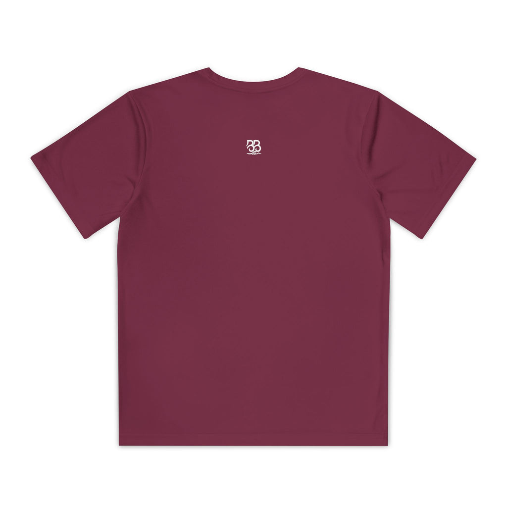 Keep Calm and Skim On Youth Moisture Wicking Tee